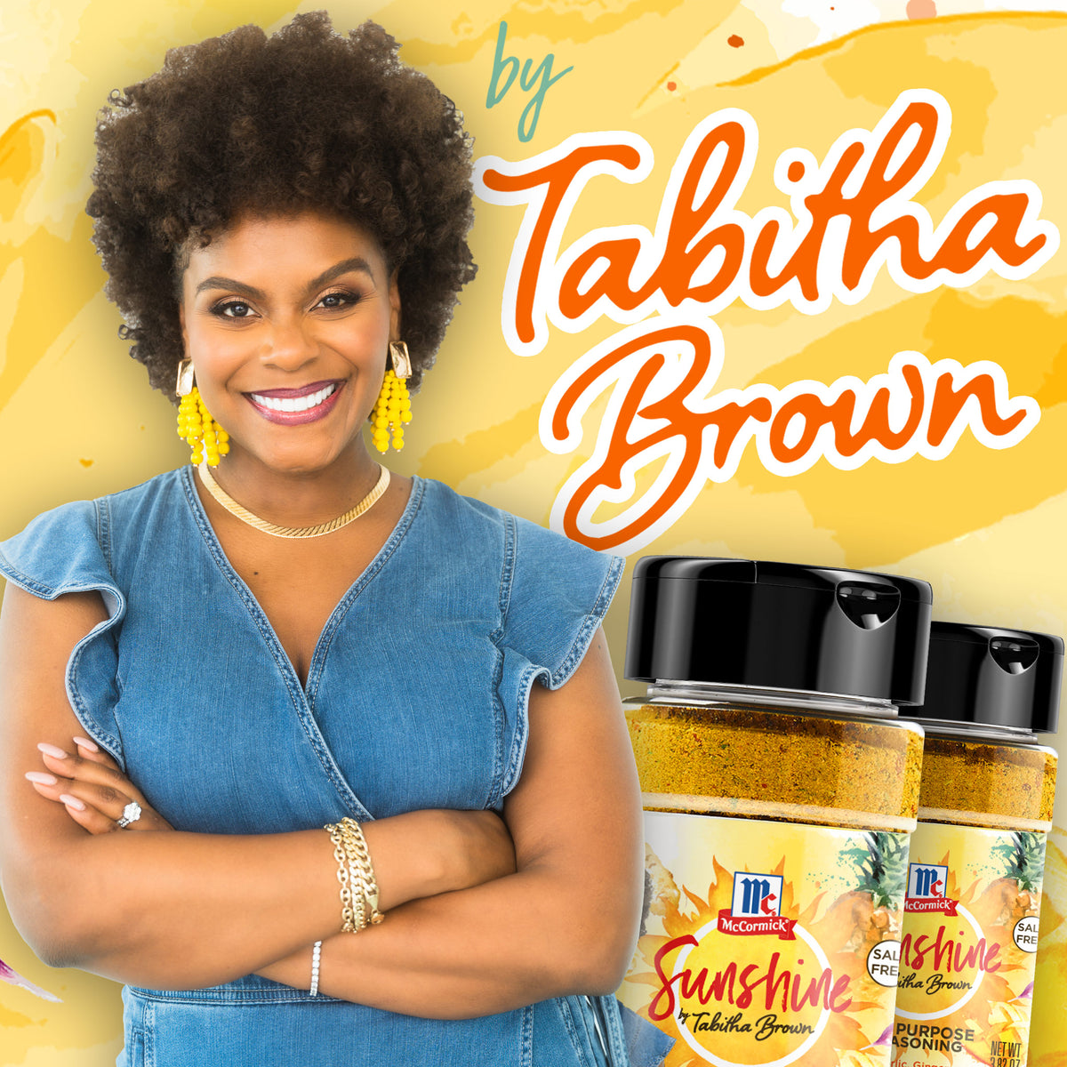 McCormick, All Purpose Seasoning, Sunshine by Tabitha Brown, Salt Free