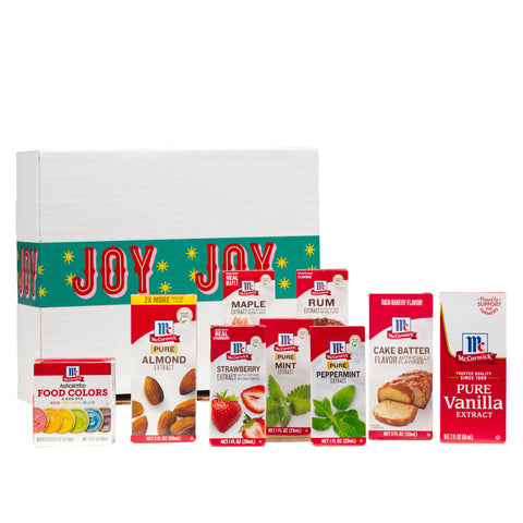 McCormick® Holiday Extracts & Colors Variety Pack