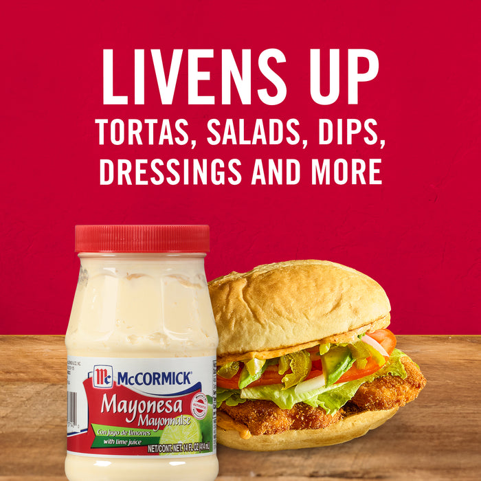 McCormick® Mayonesa (Mayonnaise) With Lime Juice, 14 fl oz