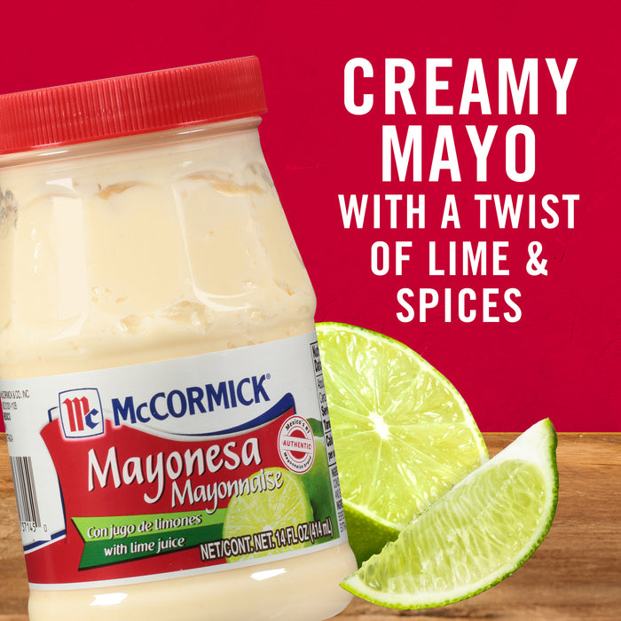 McCormick® Mayonesa (Mayonnaise) With Lime Juice, 14 fl oz