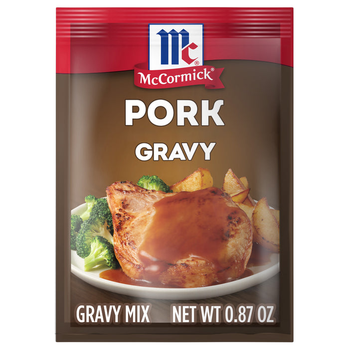 McCormick® Pork Gravy Seasoning Mix, 0.87 oz