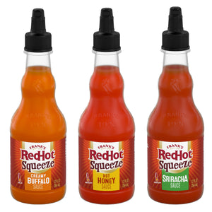 Frank's RedHot® Squeeze Sauce Variety Pack, 3ct