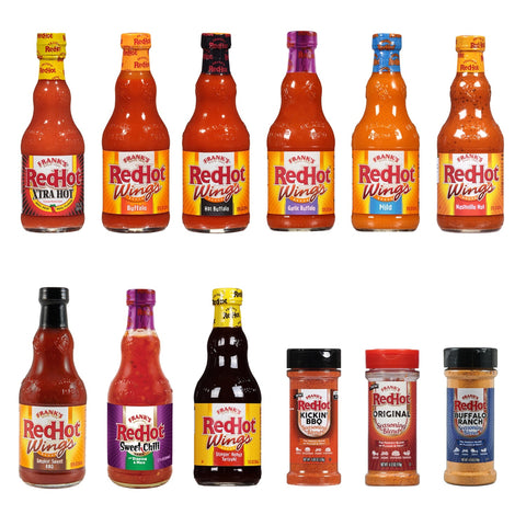 Frank's RedHot® MVP Ultimate Wings Variety Pack, 12ct