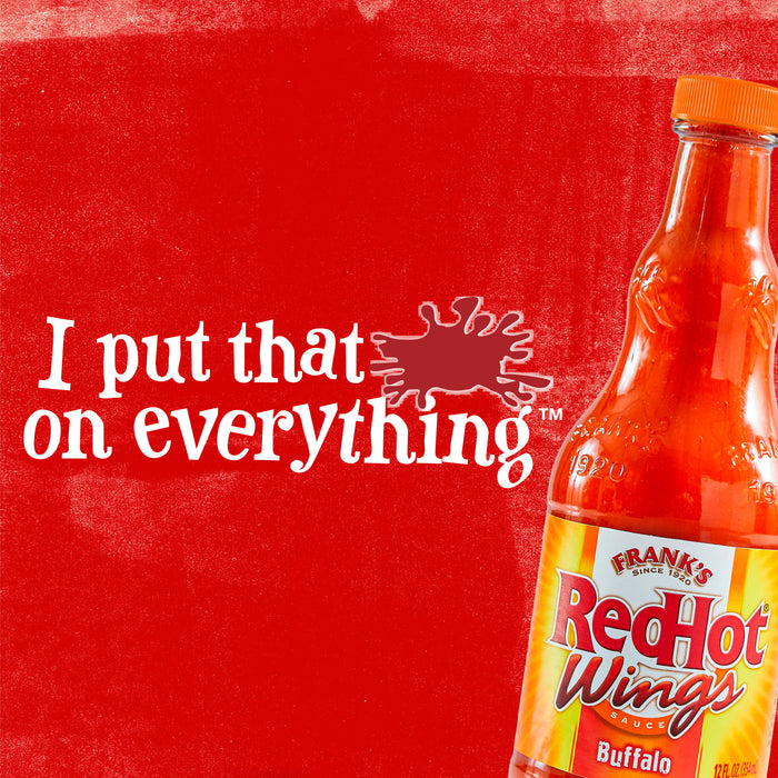 Frank's RedHot® Buffalo Wings Hot Sauce, 12 fl oz (2-Pack)