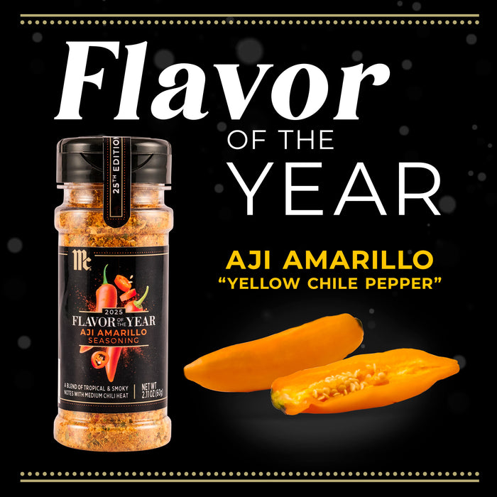 McCormick® 2025 Flavor of the Year Aji Amarillo Seasoning