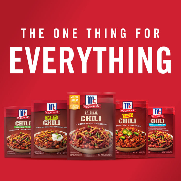 McCormick® Chili Seasoning Mix, 1.25 oz