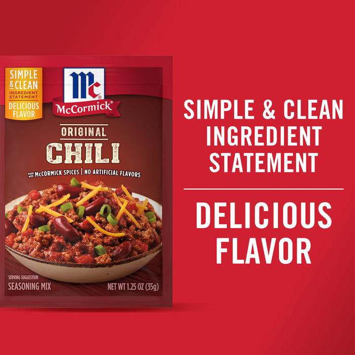 McCormick® Chili Seasoning Mix, 1.25 oz