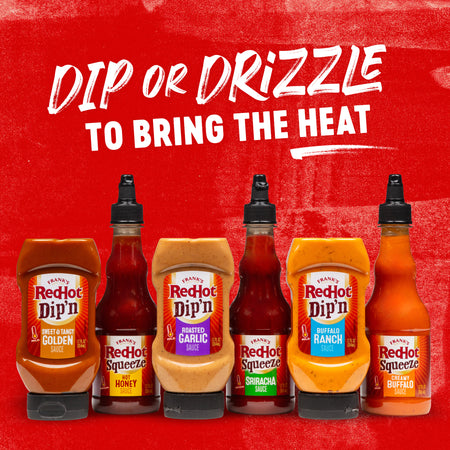 Frank's RedHot® Dip'n + Squeeze Sauce Variety Pack, 6ct