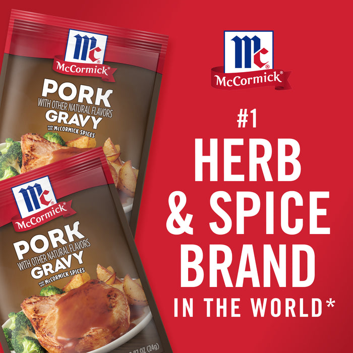 McCormick® Pork Gravy Seasoning Mix, 0.87 oz