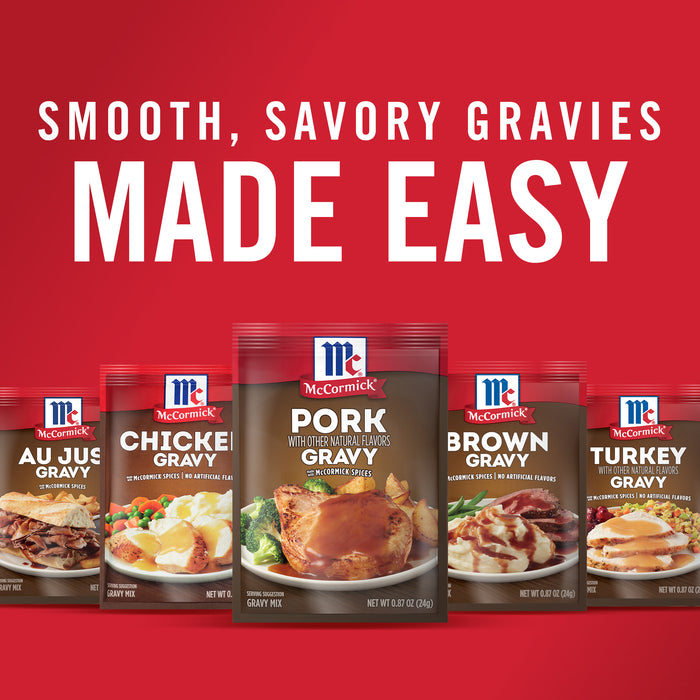 McCormick® Pork Gravy Seasoning Mix, 0.87 oz