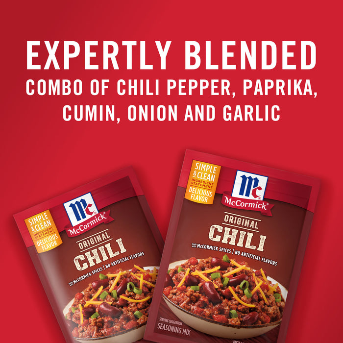 McCormick® Chili Seasoning Mix, 1.25 oz