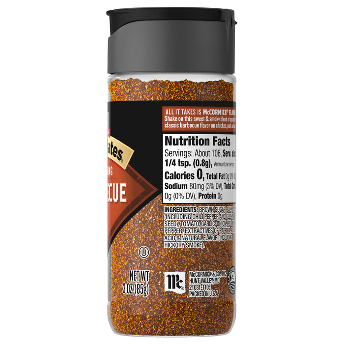 McCormick® Grill Mates® Barbecue Seasoning, 3 oz