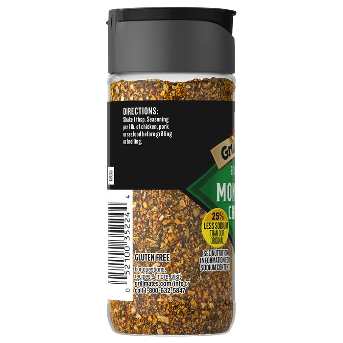 McCormick® Grill Mates® 25% Less Sodium Montreal Chicken Seasoning, 2.87 oz