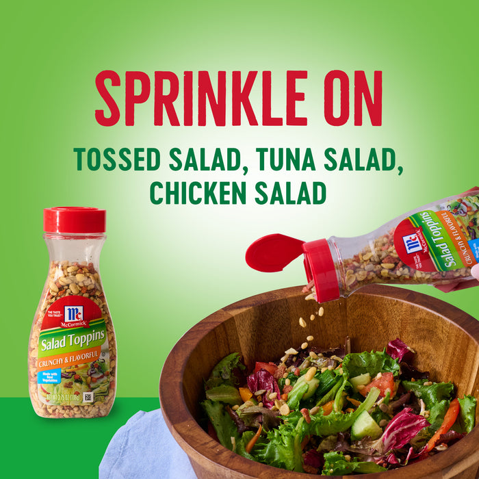 McCormick Salad Toppins Crunchy & Flavorful 3.75 OZ