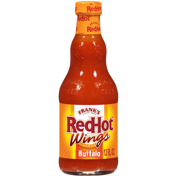 Frank's RedHot® Buffalo Wings Hot Sauce, 12 fl oz (2-Pack)