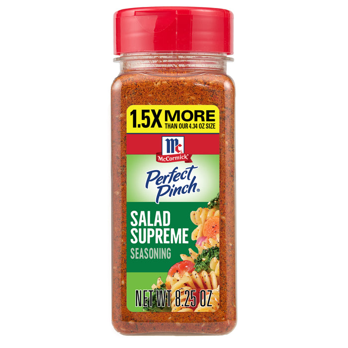 McCormick Perfect Pinch Salad Supreme Seasoning, 8.25 OZ