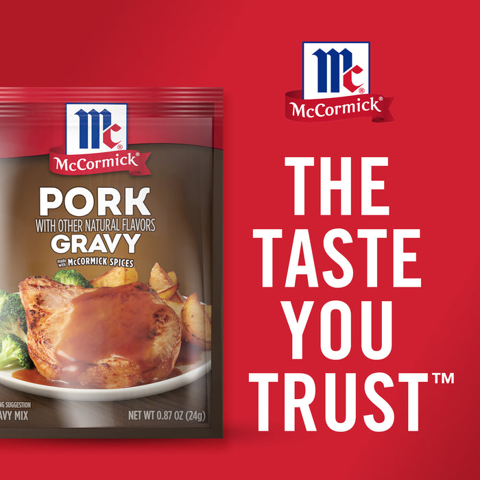 McCormick® Pork Gravy Seasoning Mix, 0.87 oz