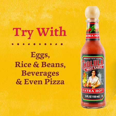 Cholula® Extra Hot Sauce, 5 fl oz