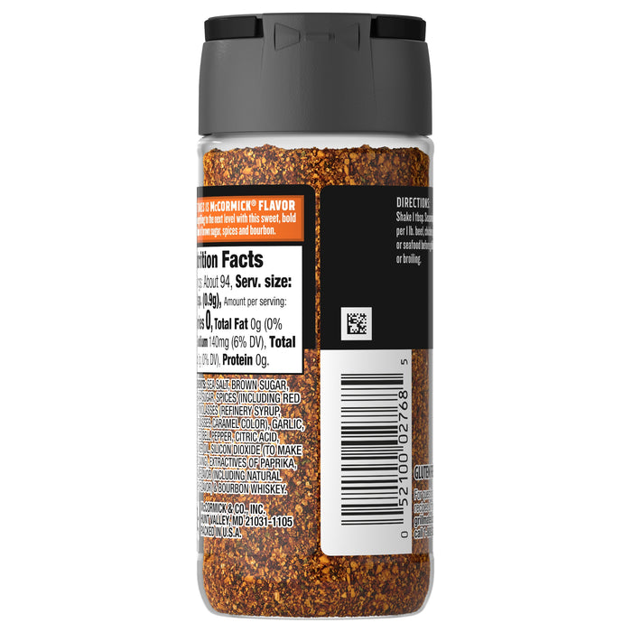 McCormick® Grill Mates® Brown Sugar Bourbon Seasoning, 3 oz