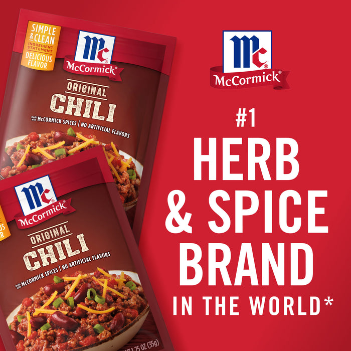 McCormick® Chili Seasoning Mix, 1.25 oz