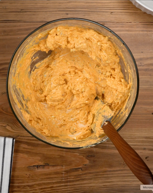 Mixing ingredients in a bowl