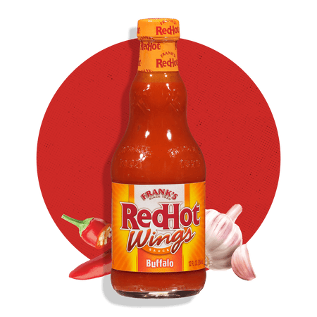 Frank's RedHot® Buffalo Wings Hot Sauce, 12 fl oz (2-Pack)