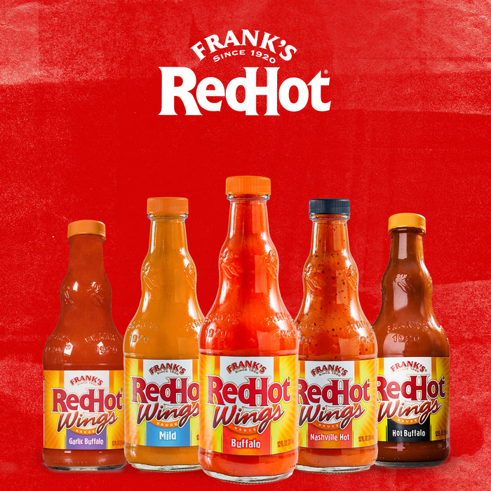 Frank's RedHot® Buffalo Wings Hot Sauce, 12 fl oz (2-Pack)