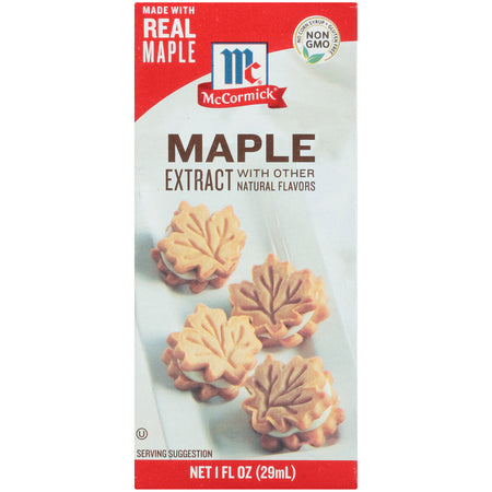 McCormick Maple Extract, Naturally & Artificially Flavored, 1 OZ