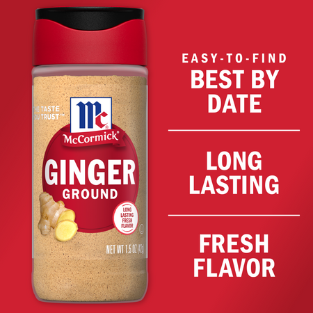 McCormick® Ground Ginger, 1.5 oz (2-Pack)