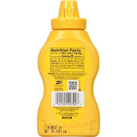 French's® Classic Yellow Mustard, 8 oz