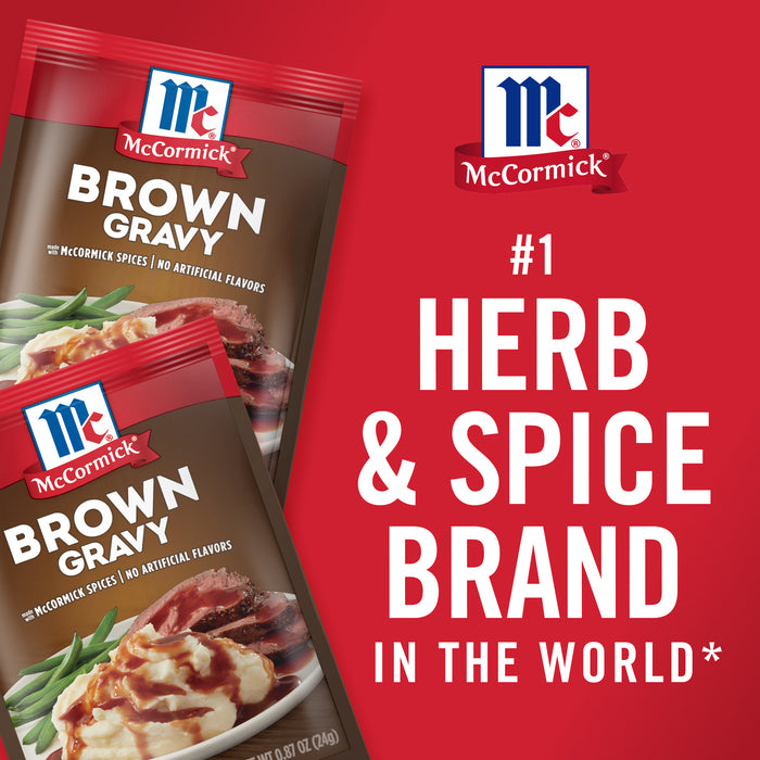 McCormick® Brown Gravy Mix, 0.87 oz