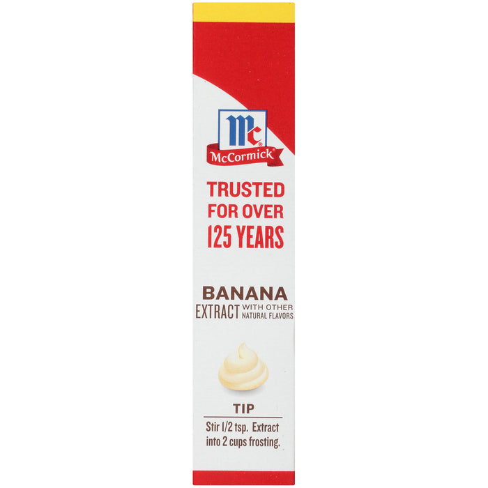 McCormick Banana Extract, 2 OZ