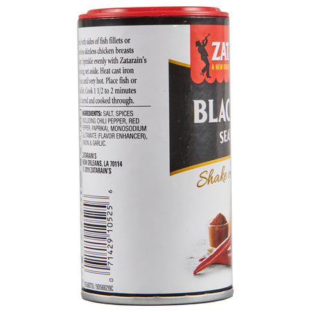 Zatarain's New Orleans Style Blackened Seasoning, 3 oz (2-Pack)