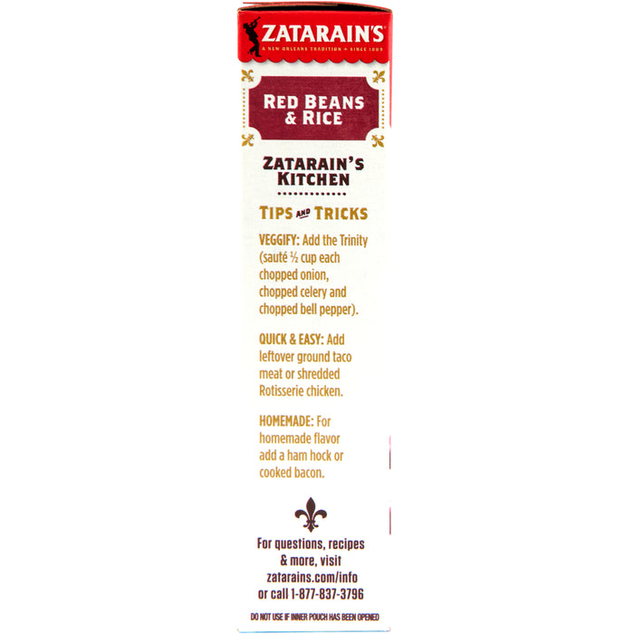 Zatarain's® Red Beans & Rice Dinner Mix, 8 oz