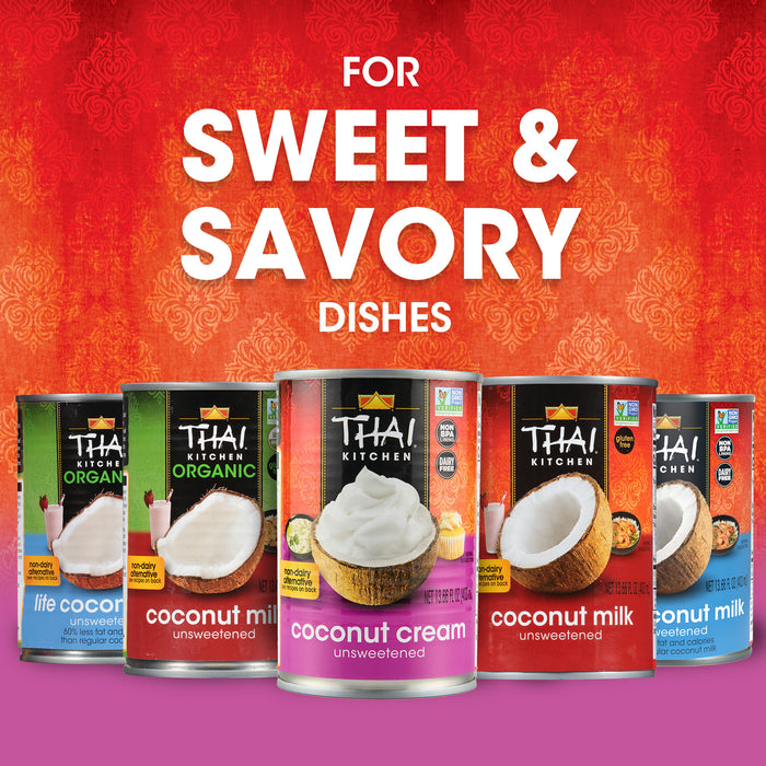 Thai Kitchen Unsweetened Coconut Cream (6 Pack)