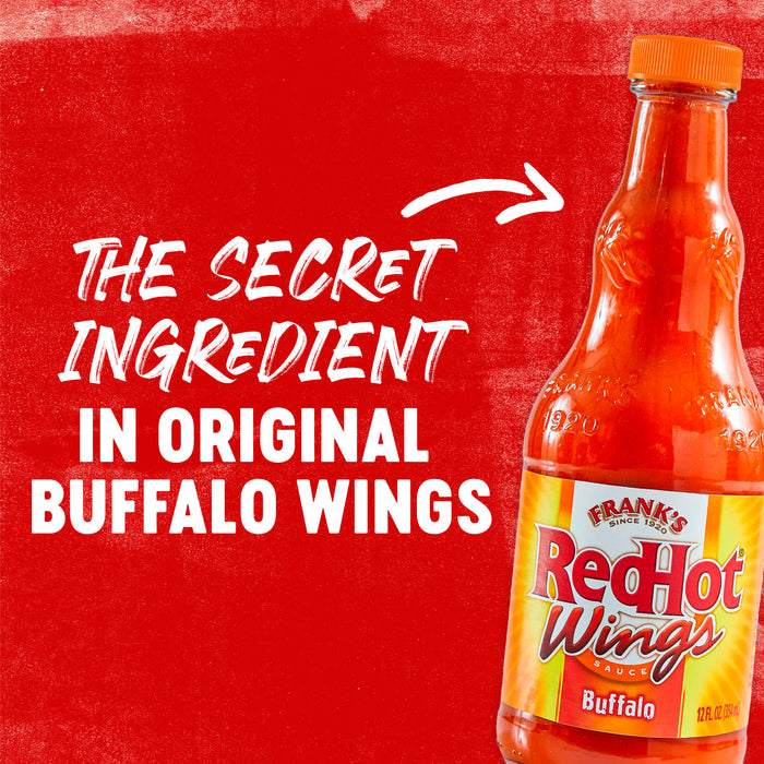 Frank's RedHot® Buffalo Wings Hot Sauce, 12 fl oz (2-Pack)