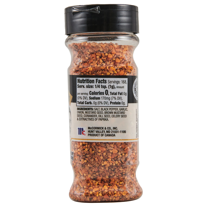 McCormick® Grill Mates® Max's XTRA Coarse Seasoning - Build, 5.93 oz