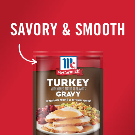 McCormick® Turkey Gravy Seasoning Mix, 0.87 oz