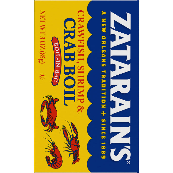 Zatarain's® Crawfish, Shrimp & Crab Boil, 3 oz