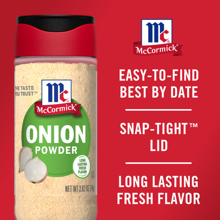 McCormick® Onion Powder, 2.62 oz