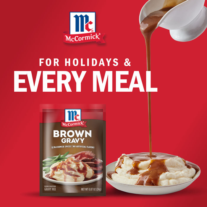 McCormick® Brown Gravy Mix, 0.87 oz