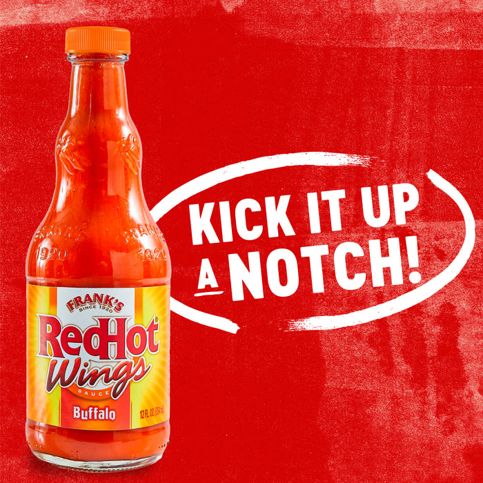 Frank's RedHot® Buffalo Wings Hot Sauce, 12 fl oz (2-Pack)