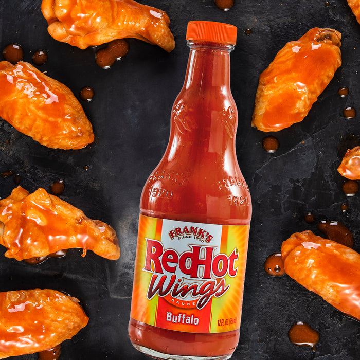 Frank's RedHot® Buffalo Wings Hot Sauce, 12 fl oz (2-Pack)