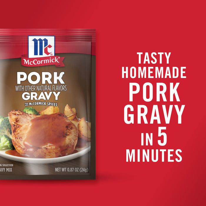 McCormick® Pork Gravy Seasoning Mix, 0.87 oz