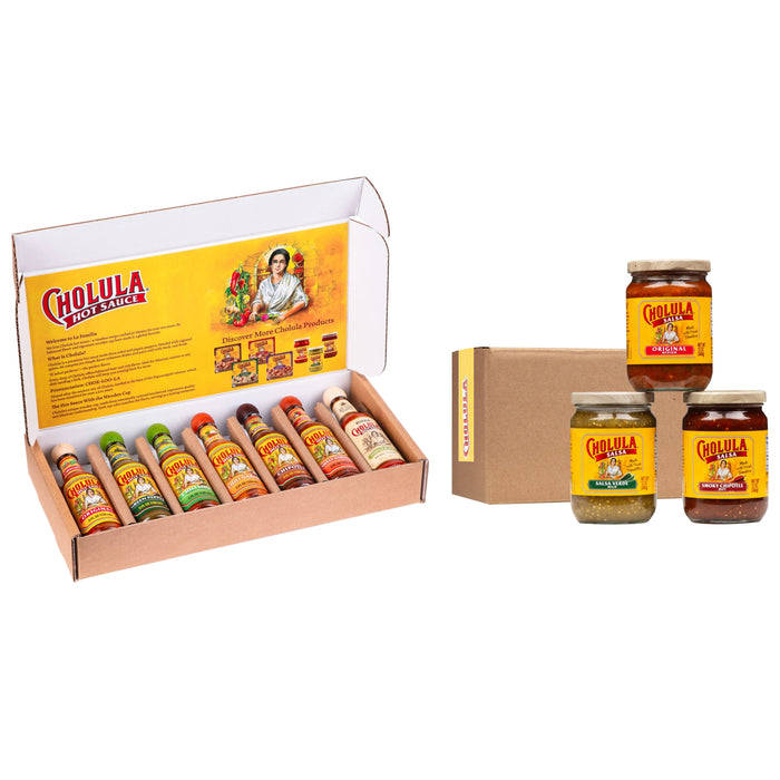 Cholula® Variety Pack, 7-Count + Salsa Trio