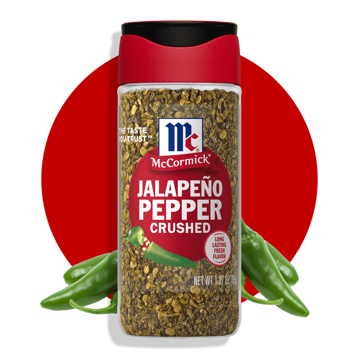 McCormick® Crushed Jalapeno Pepper, 1.37 oz