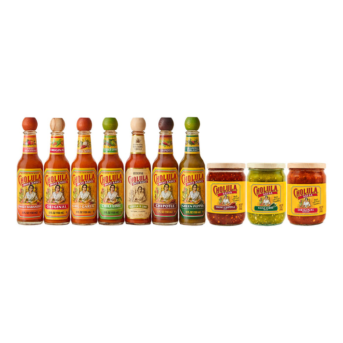 Cholula® Variety Pack, 7-Count + Salsa Trio