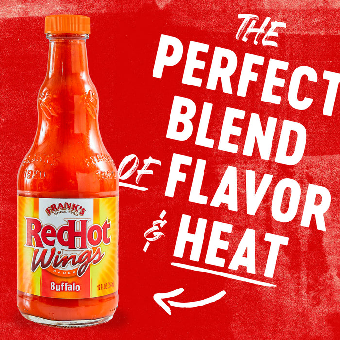 Frank's RedHot® Buffalo Wings Hot Sauce, 12 fl oz (2-Pack)