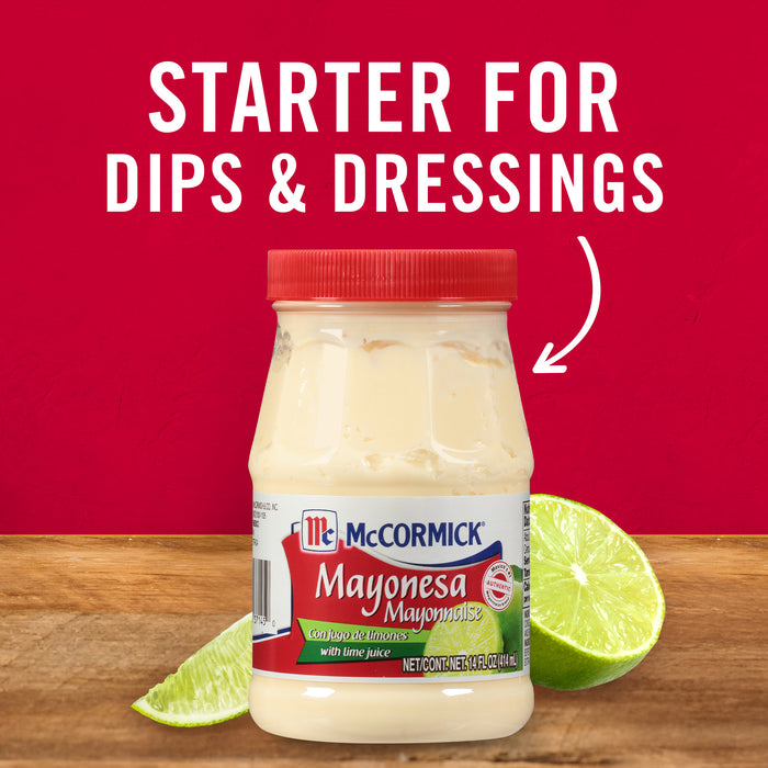 McCormick® Mayonesa (Mayonnaise) With Lime Juice, 14 fl oz