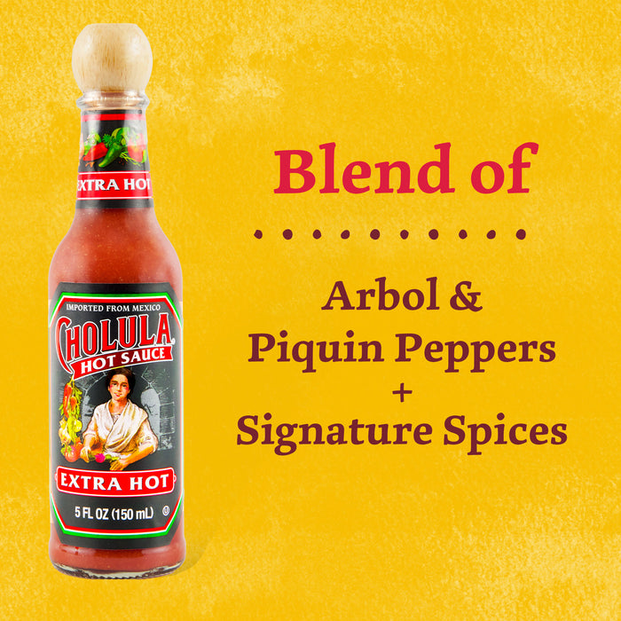 Cholula® Extra Hot Sauce, 5 fl oz